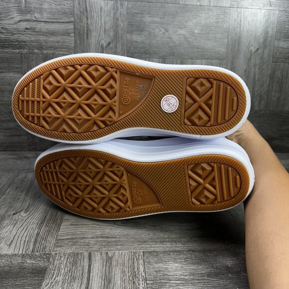 Converse Move Hi Women's size 9 Khaki Hightop Canvas Shoes - Picture 6 of 7